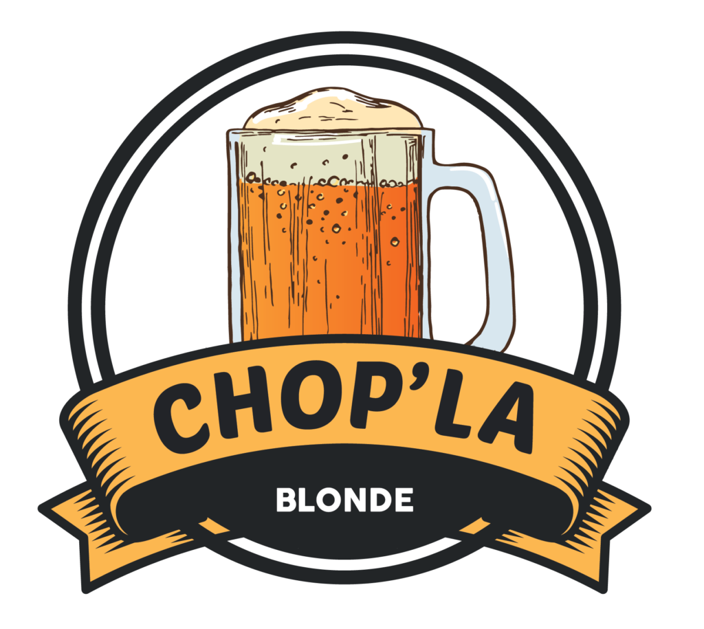 Logo Bière blonde Chopla